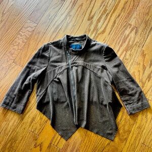 BCBG MaxAzria, Faux Suede Jacket